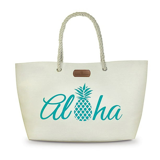 Blue Pineapple Canvas Tote Bag Handbag Purse for Women Blue Pineapple Canvas Tote Bag Handbag Purse for Women